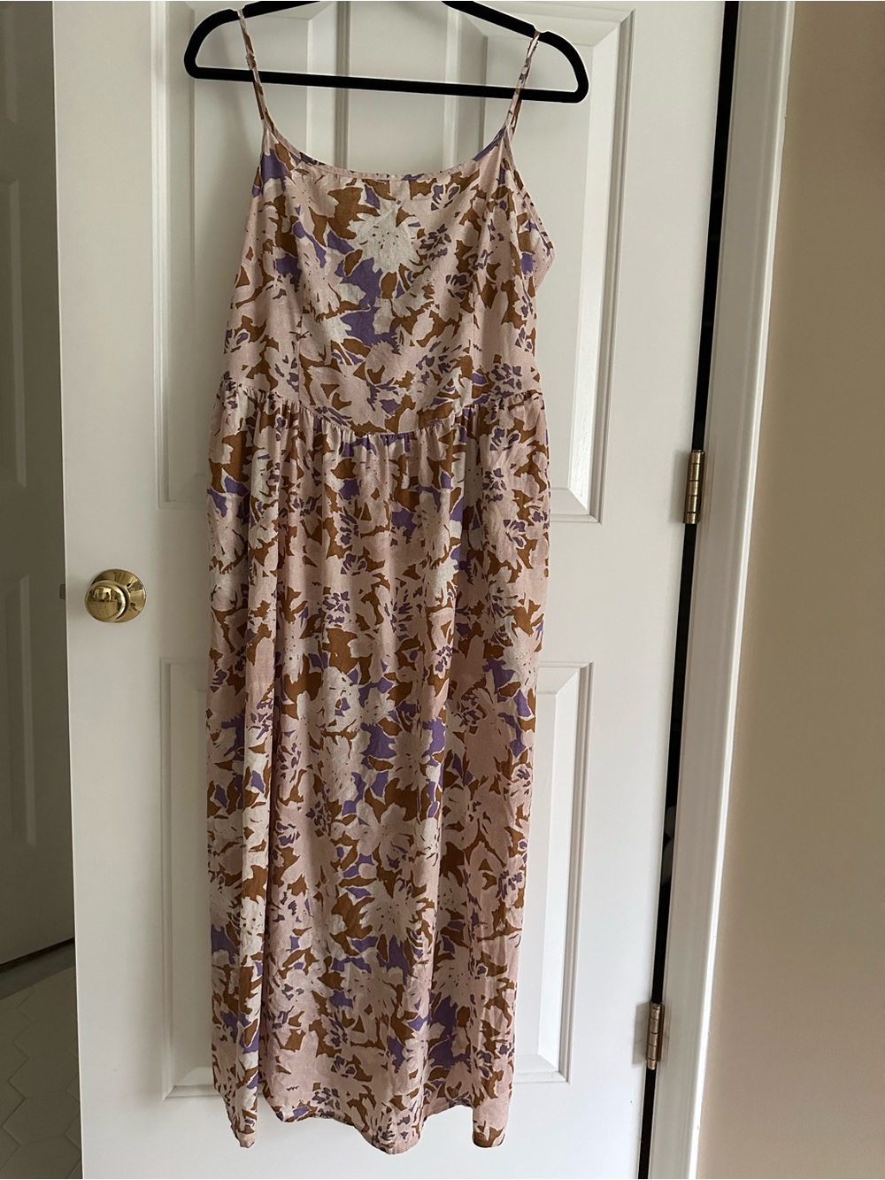 GAP Blush Floral Dress, size large